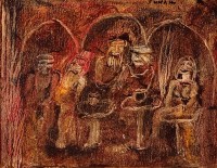 Tassaduq Sohail, 8 x 10 Inch, Oil on Board, Figurative Painting, AC-TS-033